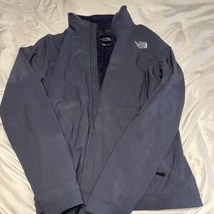 The North Face Womens Gray Jacket, Large